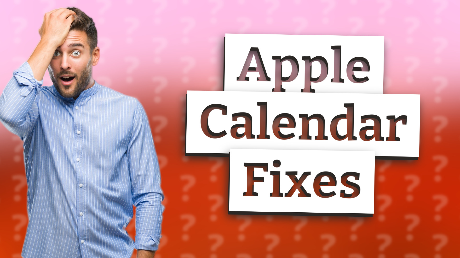 Apple Calendar Fixes