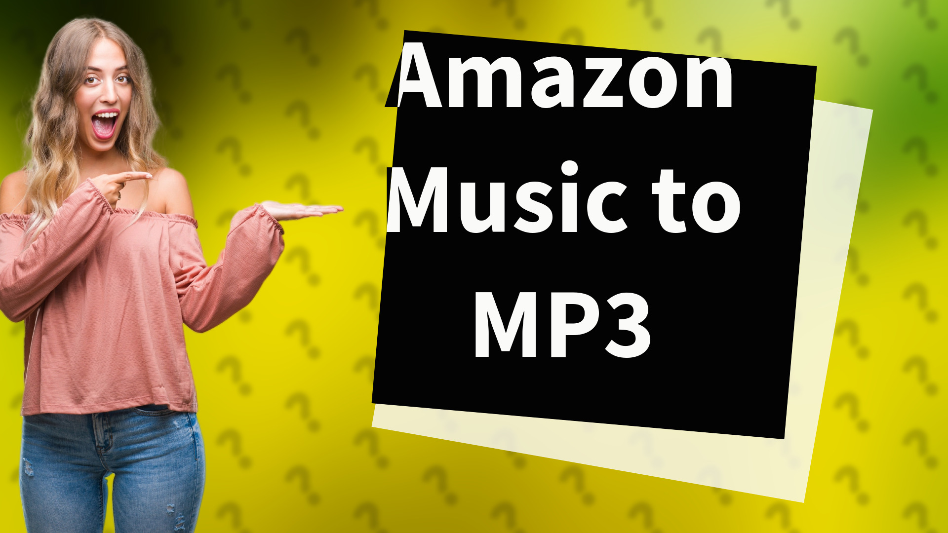Amazon Music to MP3