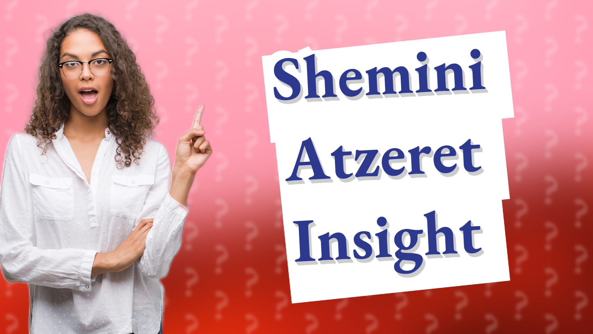 Shemini Atzeret Insight