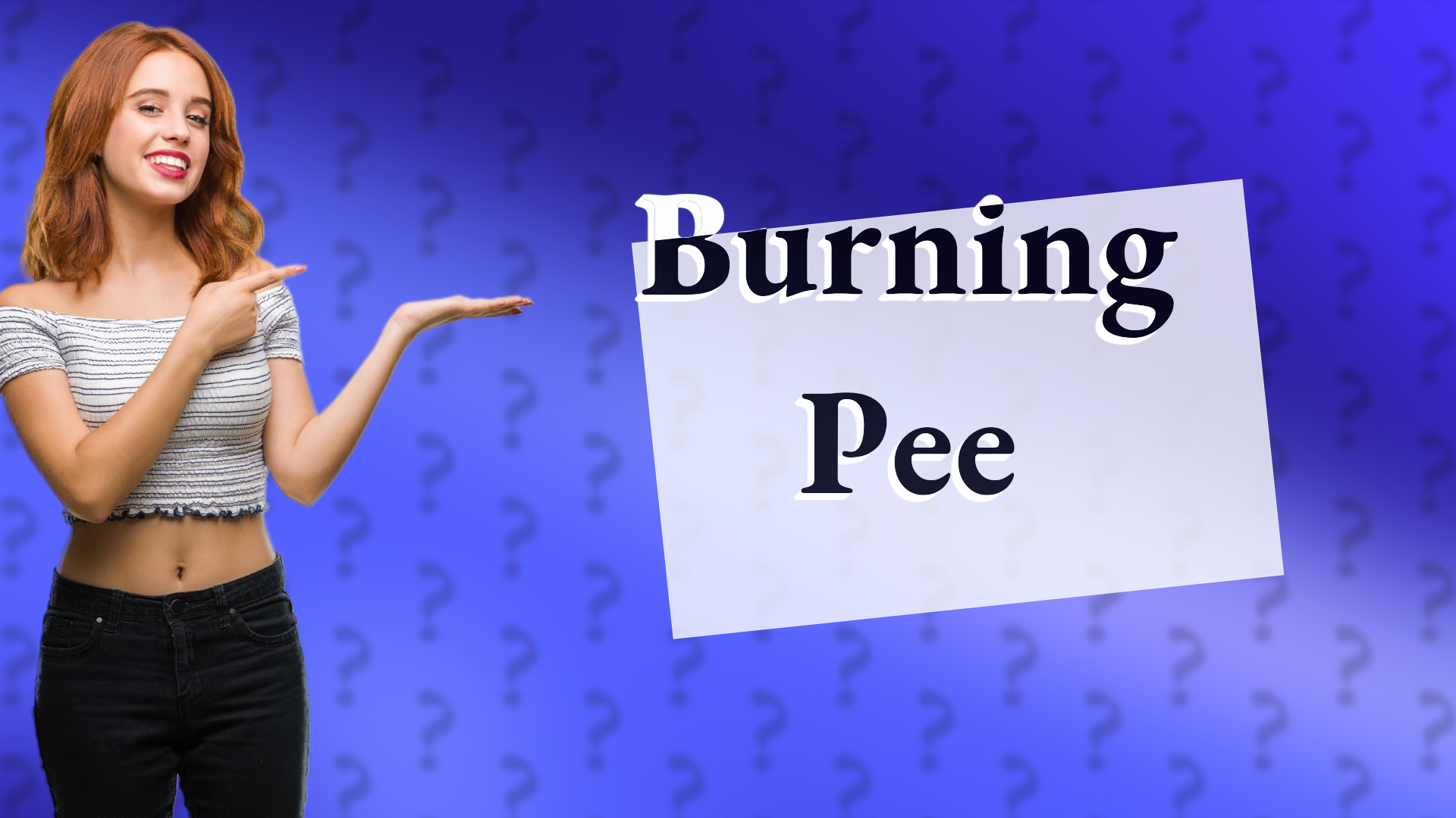 Burning Pee