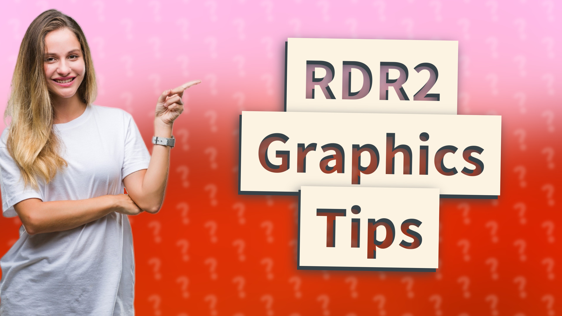 RDR2 Graphics Tips