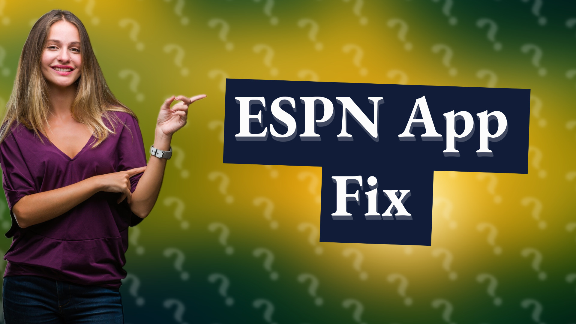 ESPN App Fix