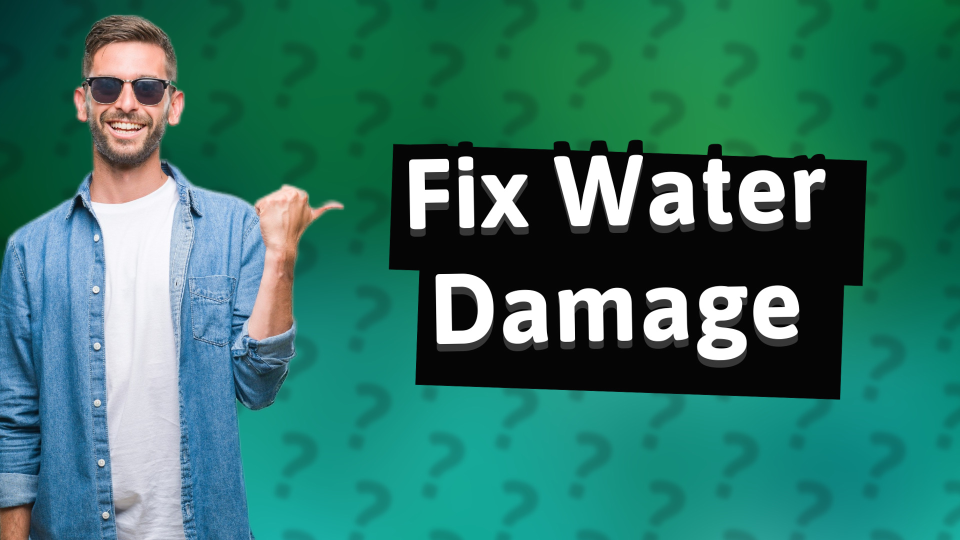 Fix Water Damage