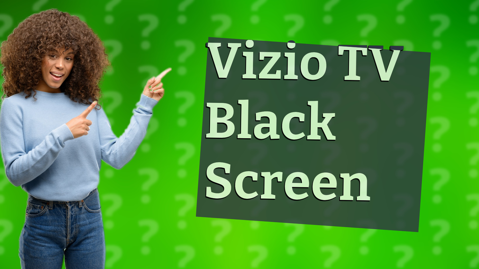 Vizio TV Black Screen