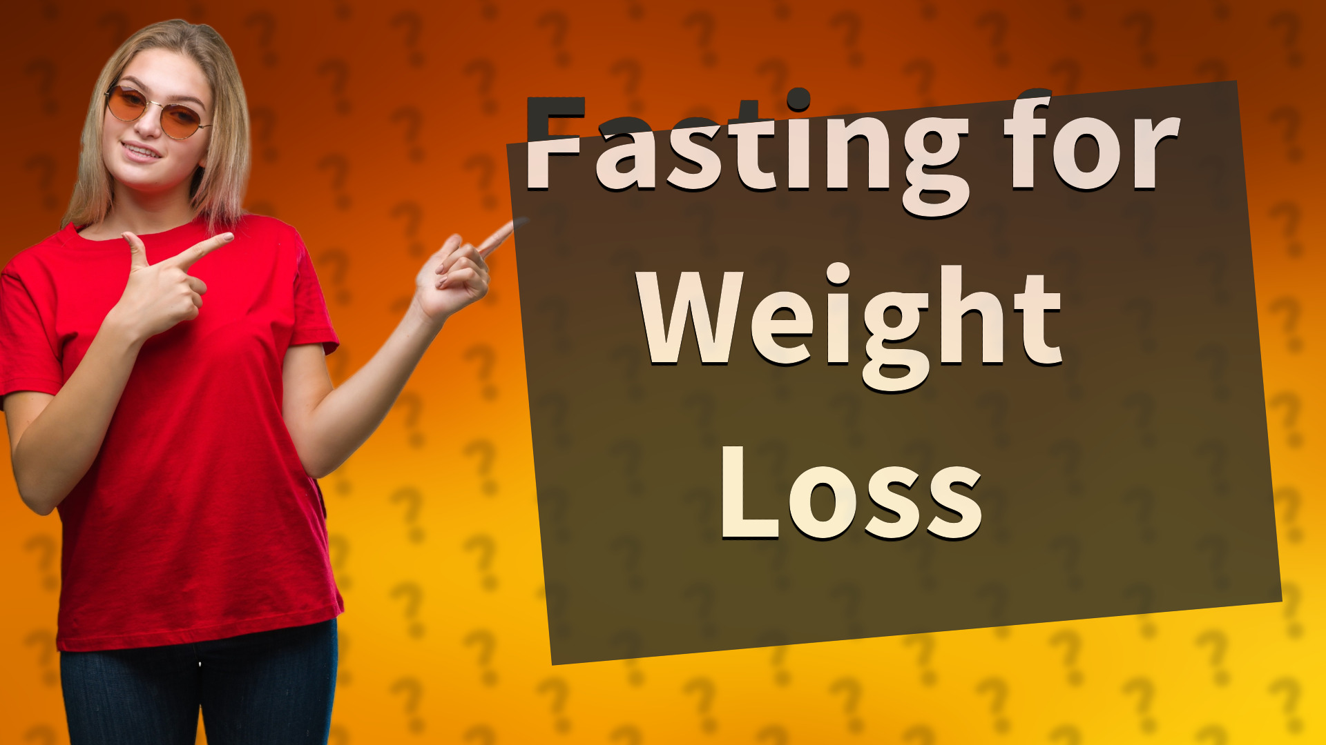 Fasting for Weight Loss