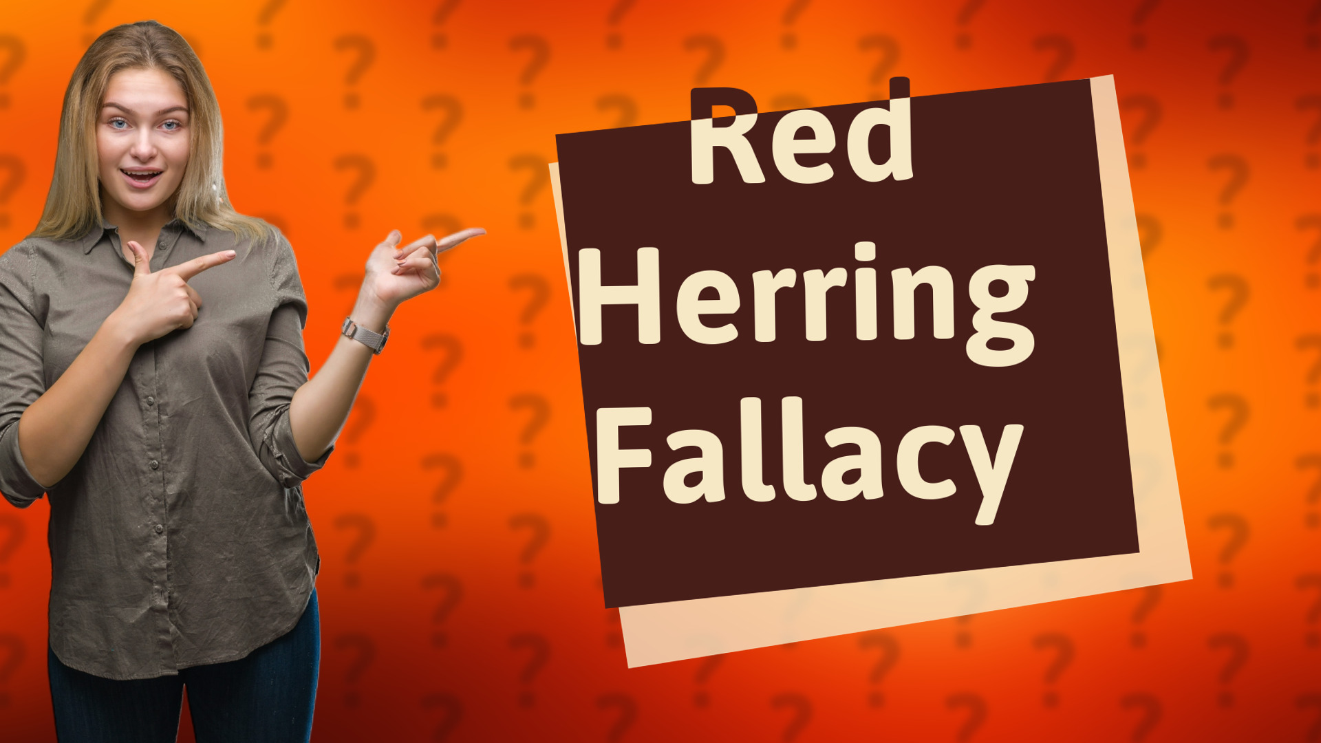 Red Herring Fallacy