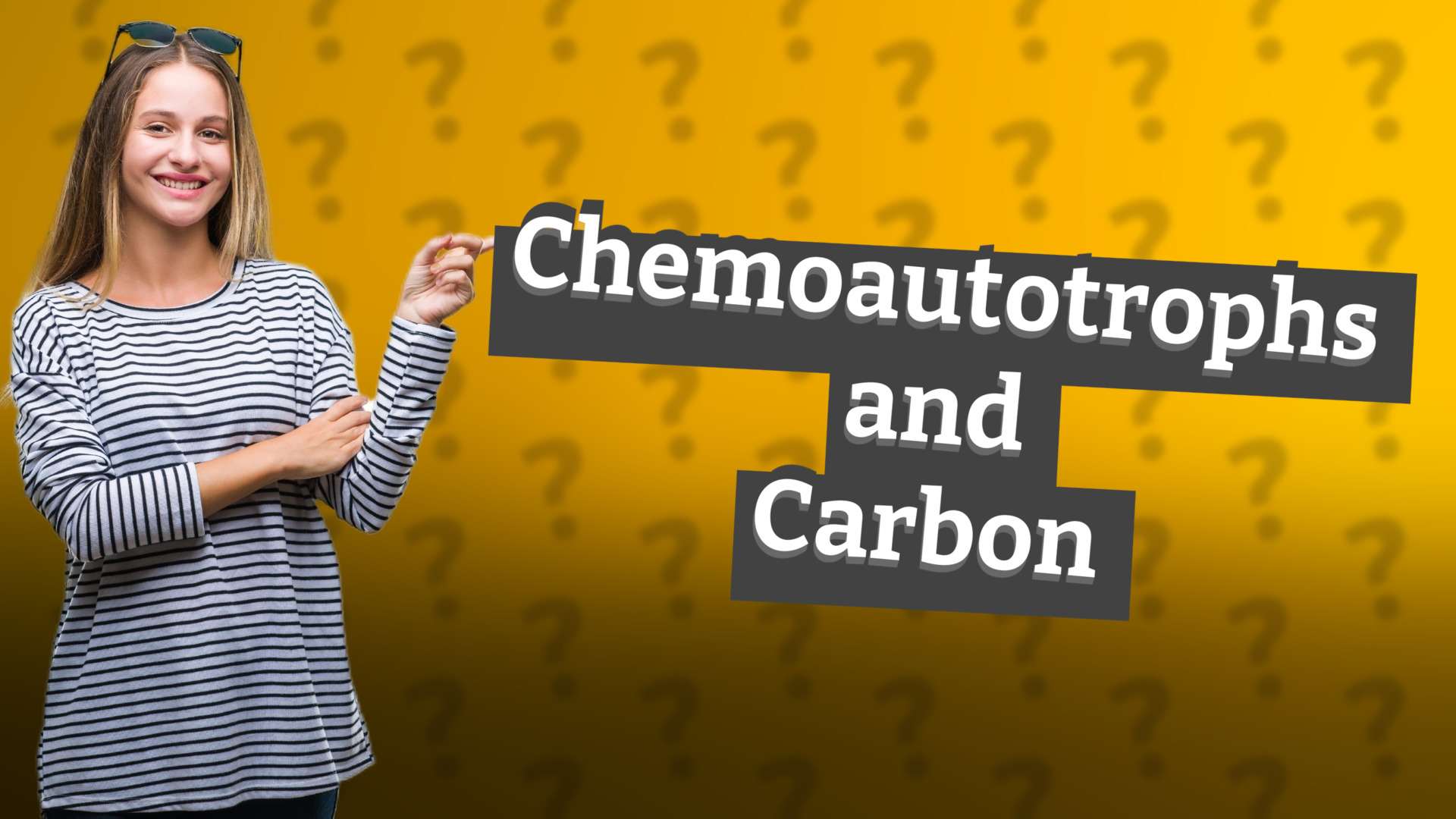 Chemoautotrophs and Carbon
