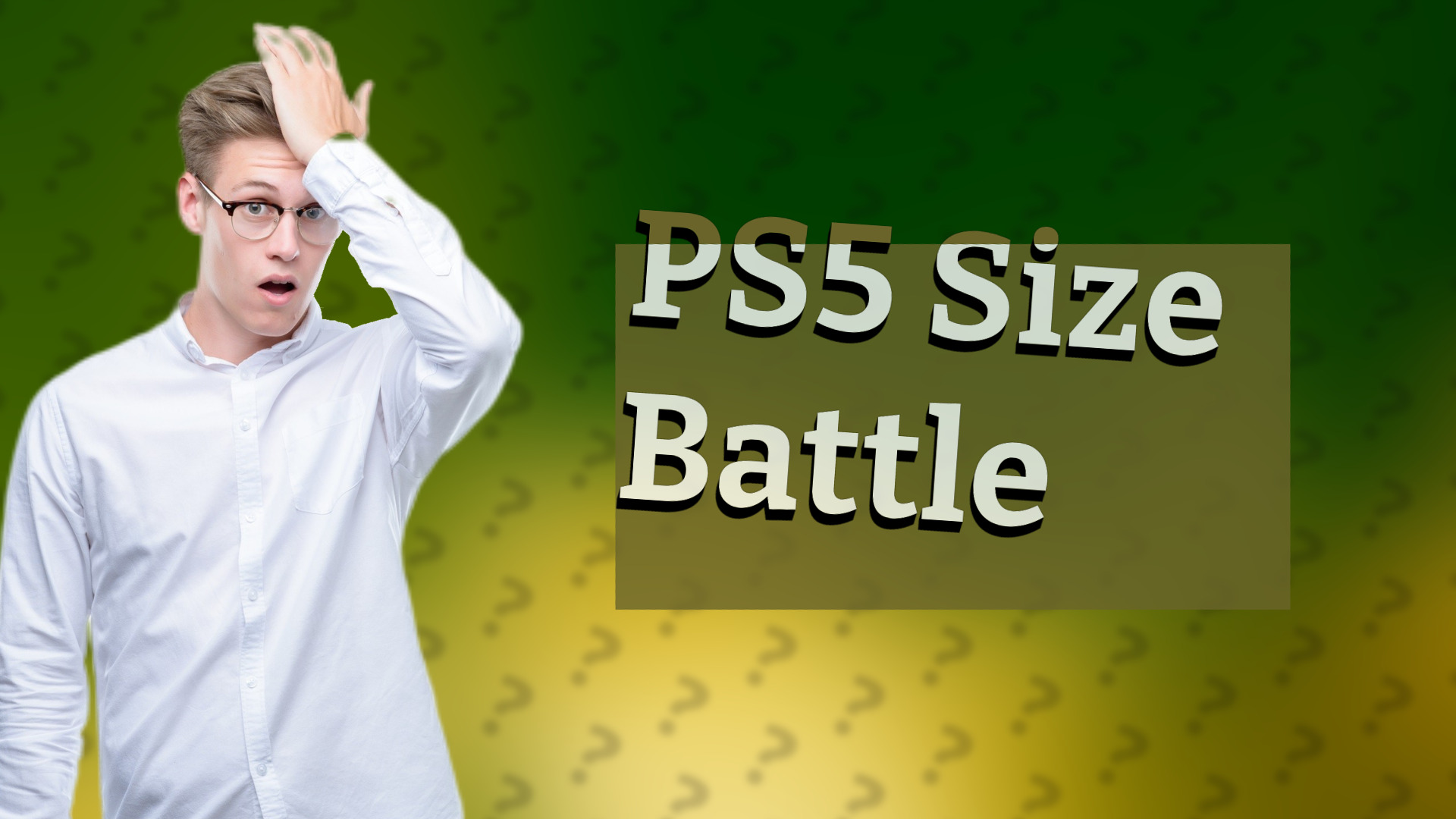 PS5 Size Battle