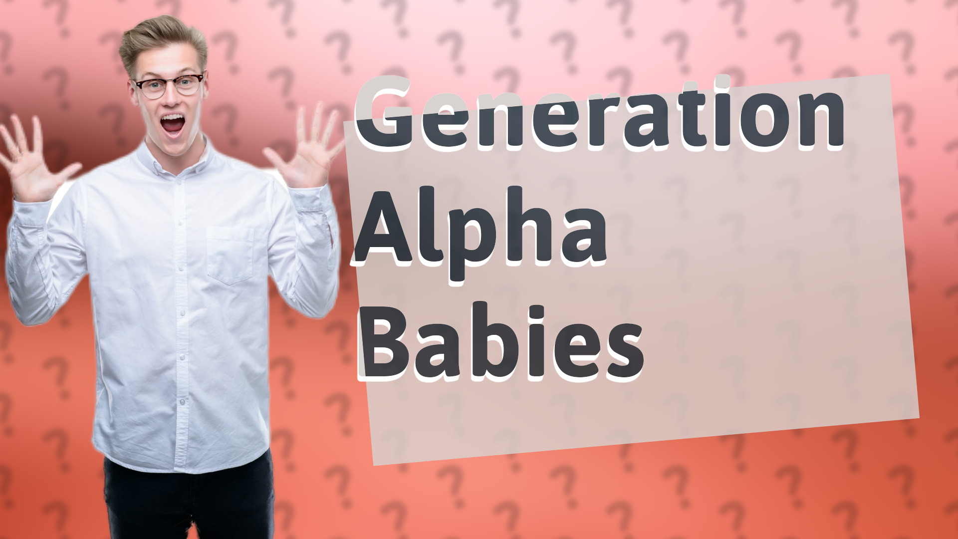 Generation Alpha Babies