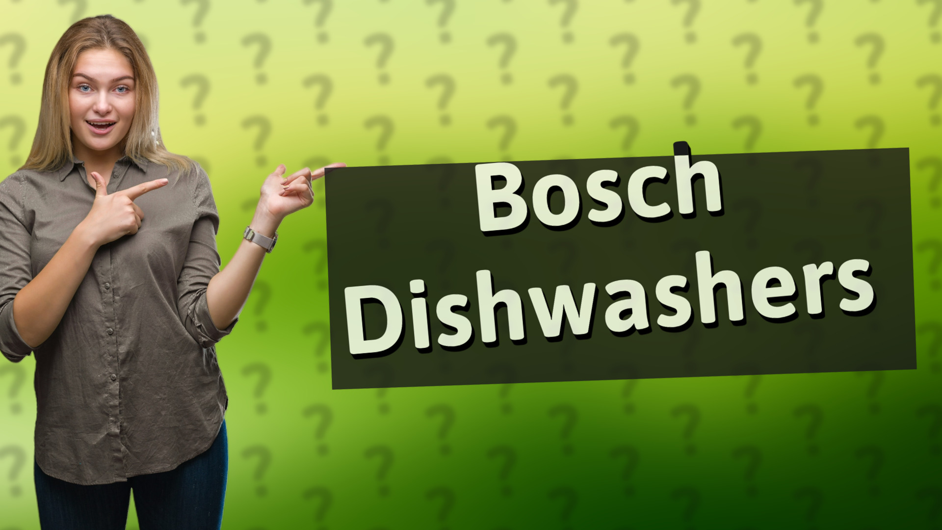 Bosch Dishwashers