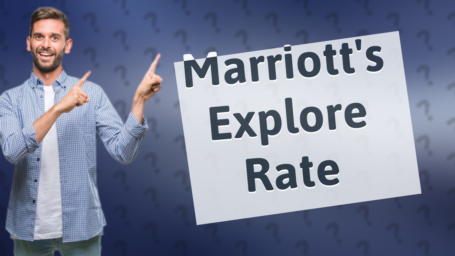 Marriott's Explore Rate