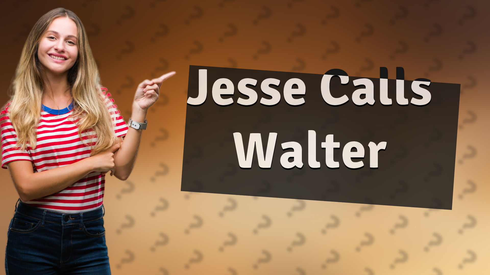 Jesse Calls Walter