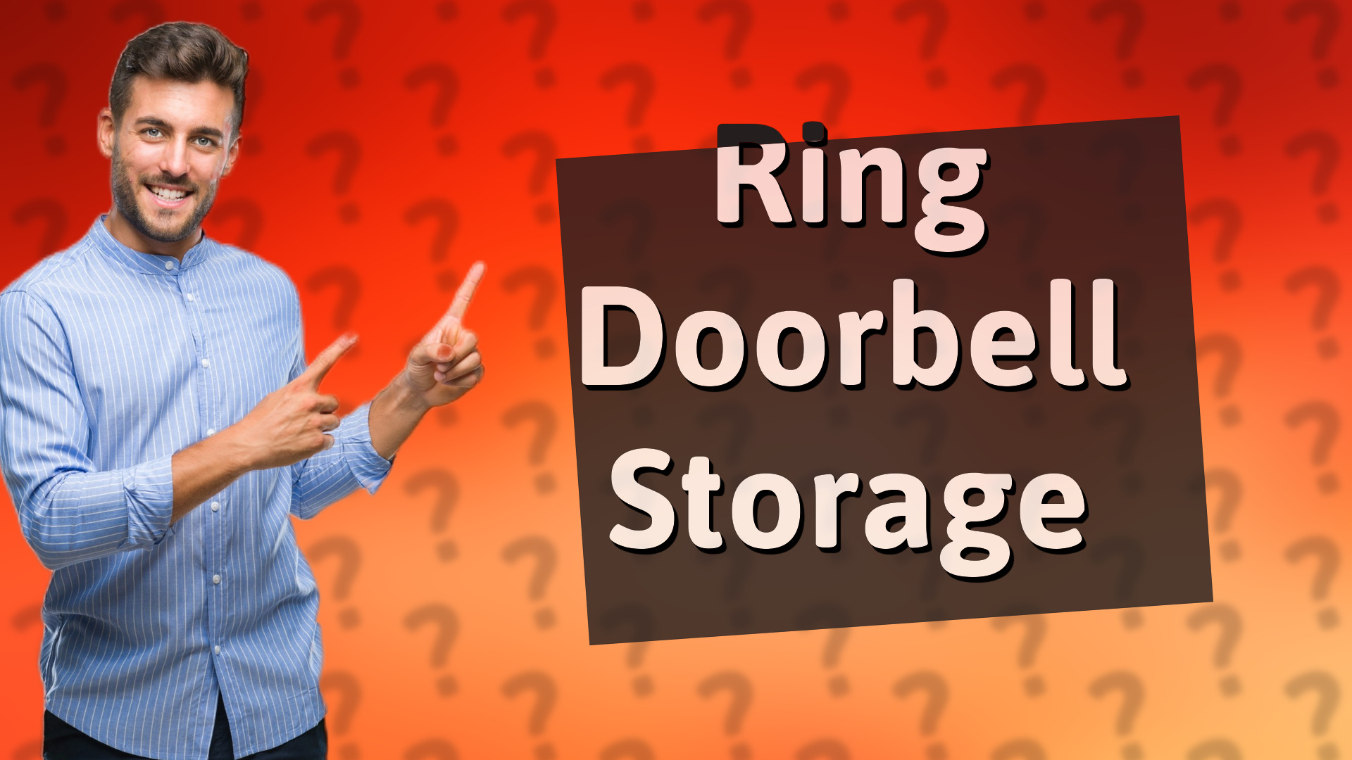 Ring Doorbell Storage