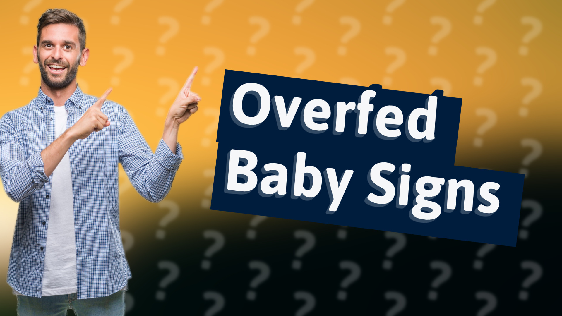 Overfed Baby Signs