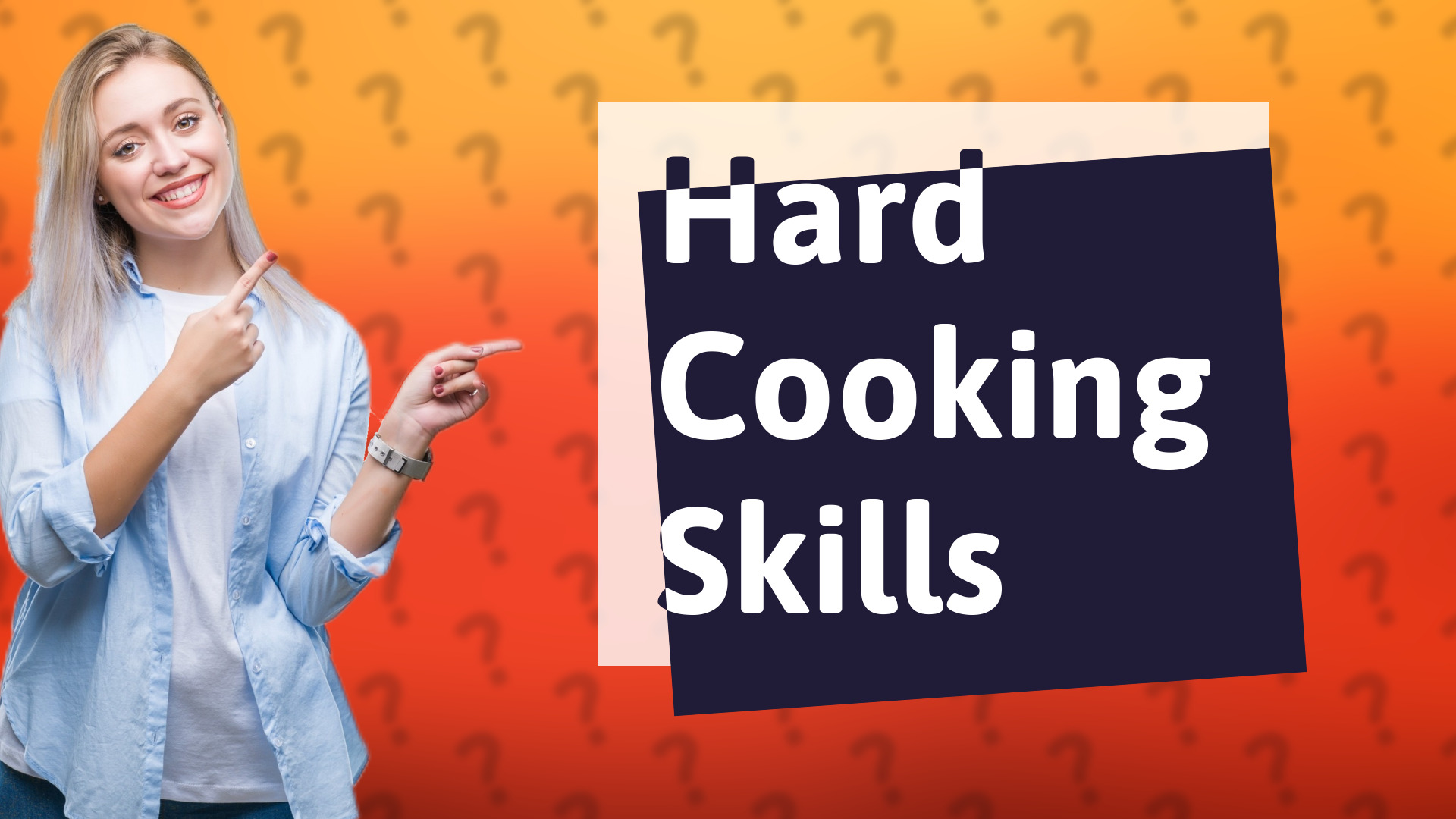 Hard Cooking Skills