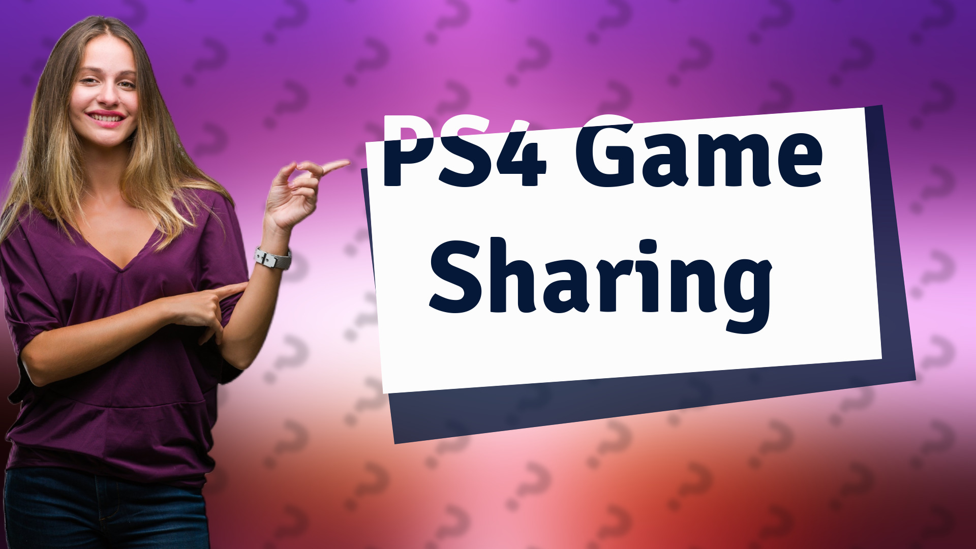 PS4 Game Sharing