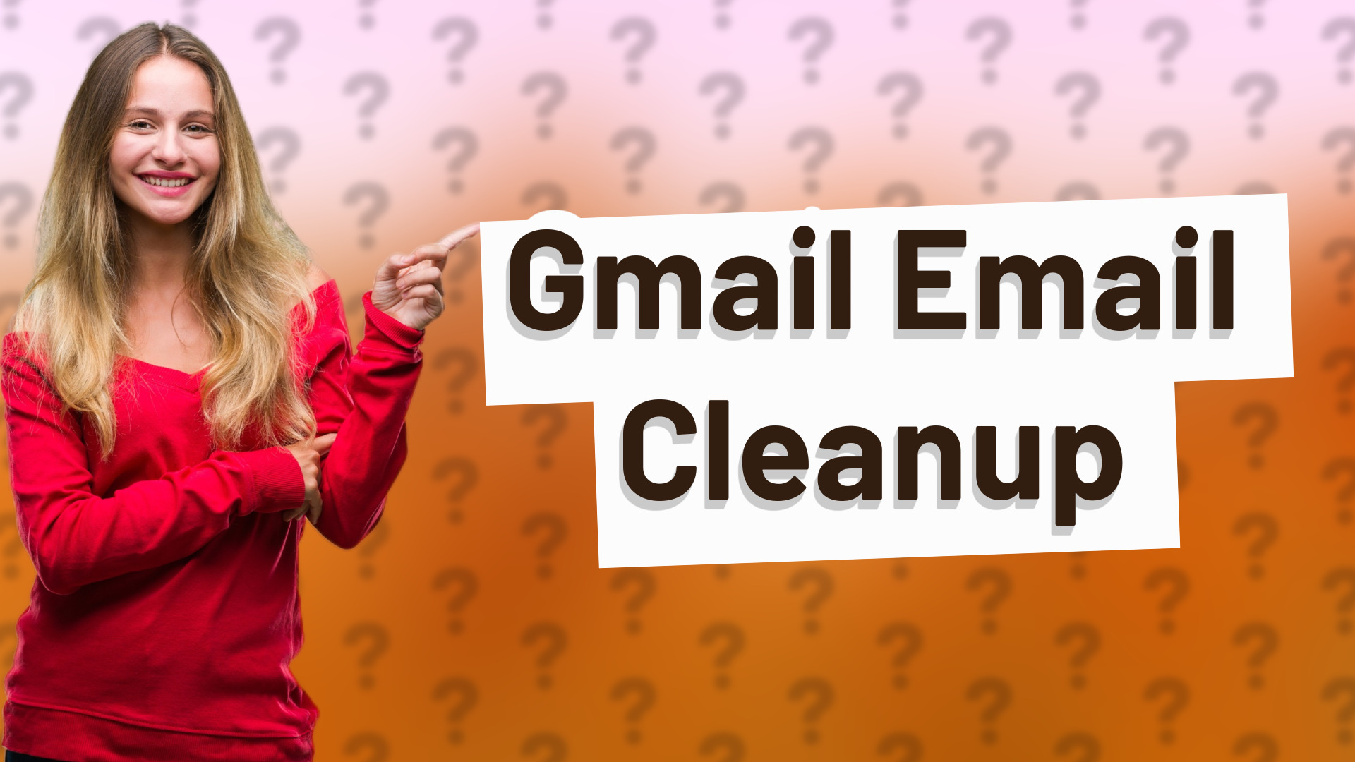 Gmail Email Cleanup
