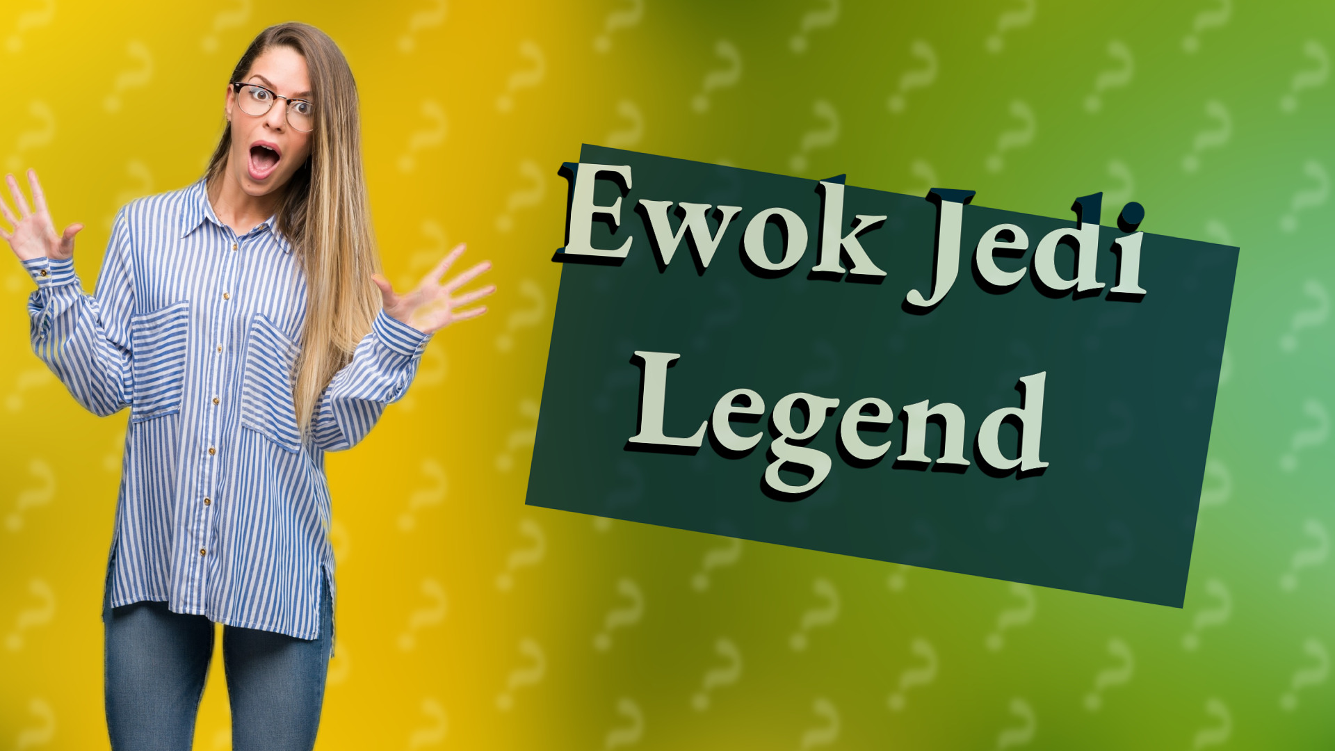 Ewok Jedi Legend
