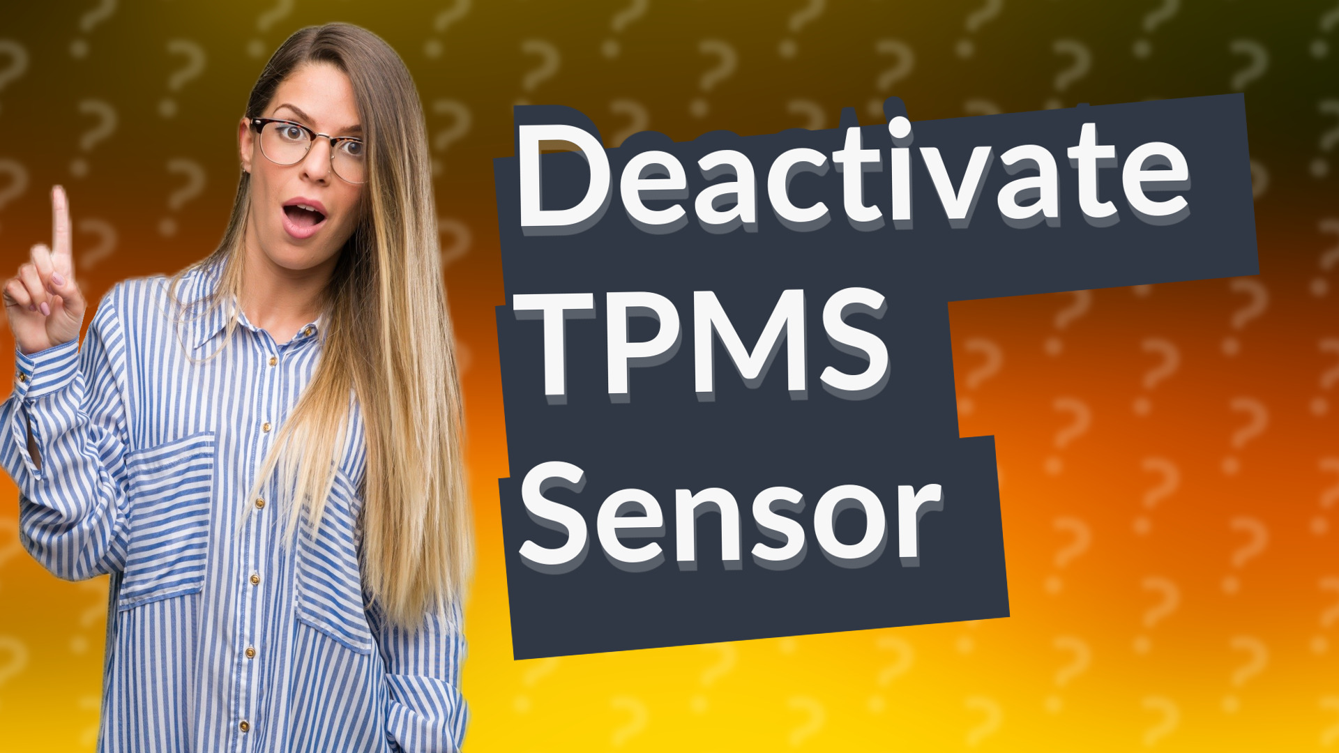 Deactivate TPMS Sensor