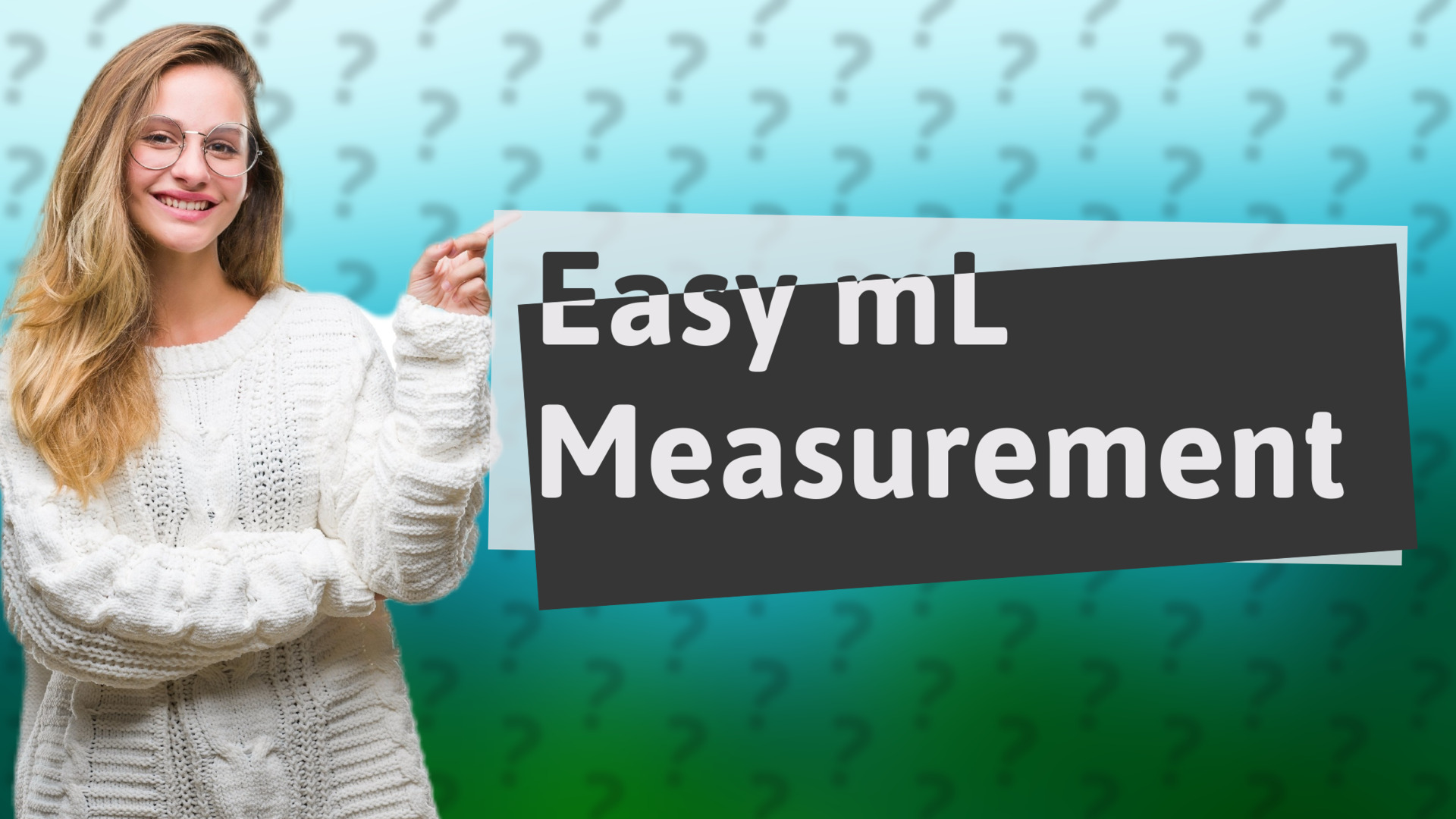 Easy mL Measurement