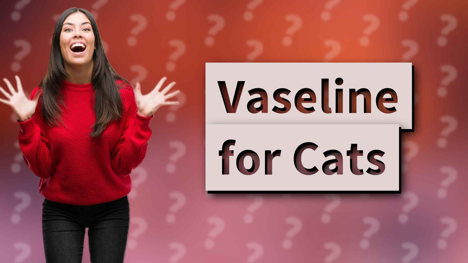 Vaseline for Cats