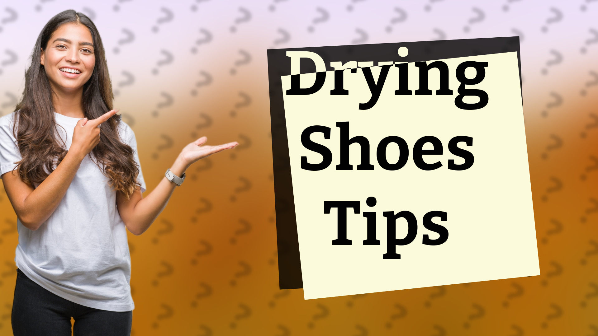Drying Shoes Tips