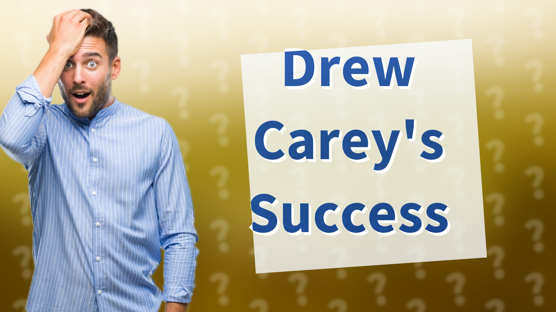 Drew Carey's Success