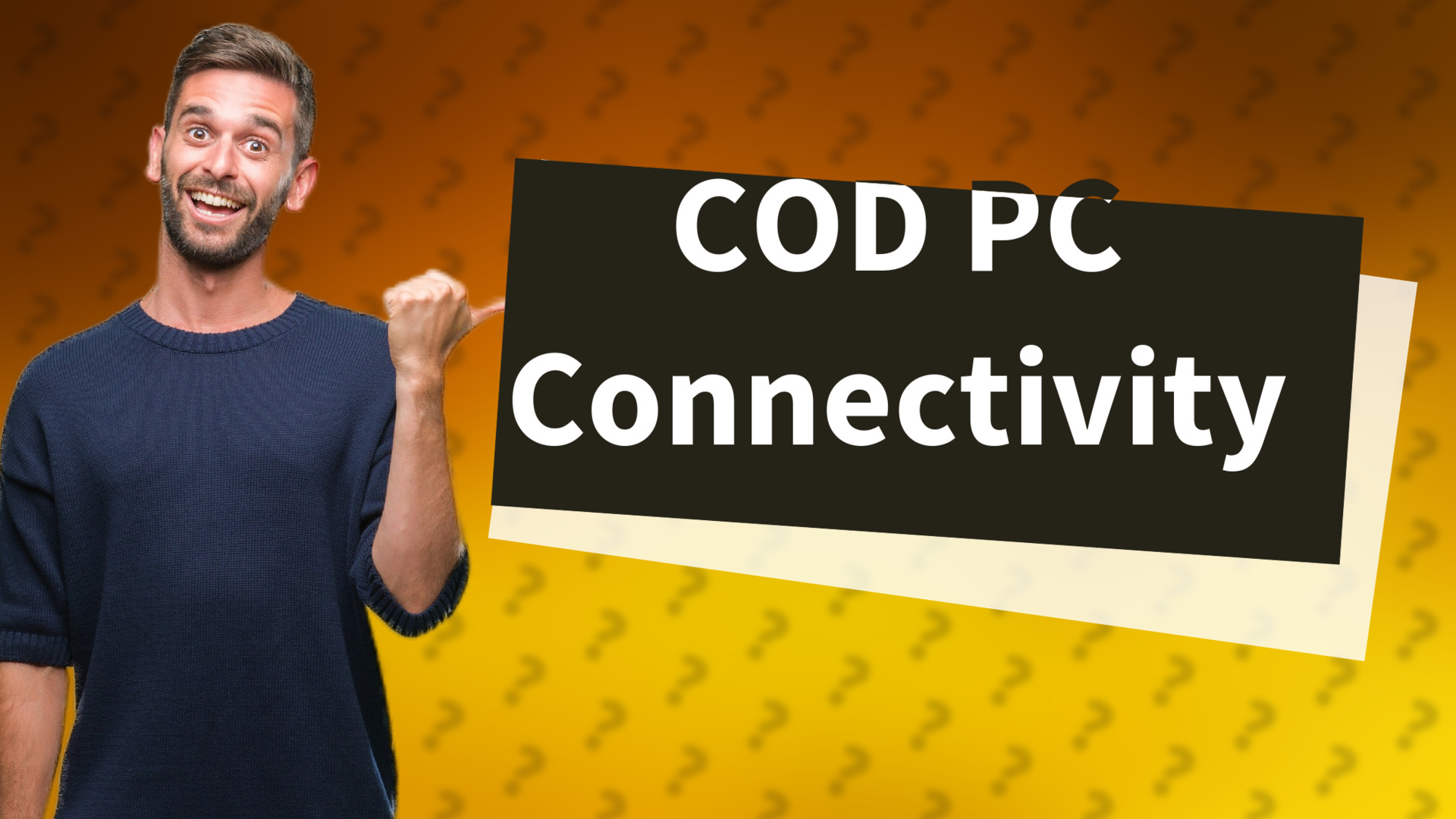 COD PC Connectivity