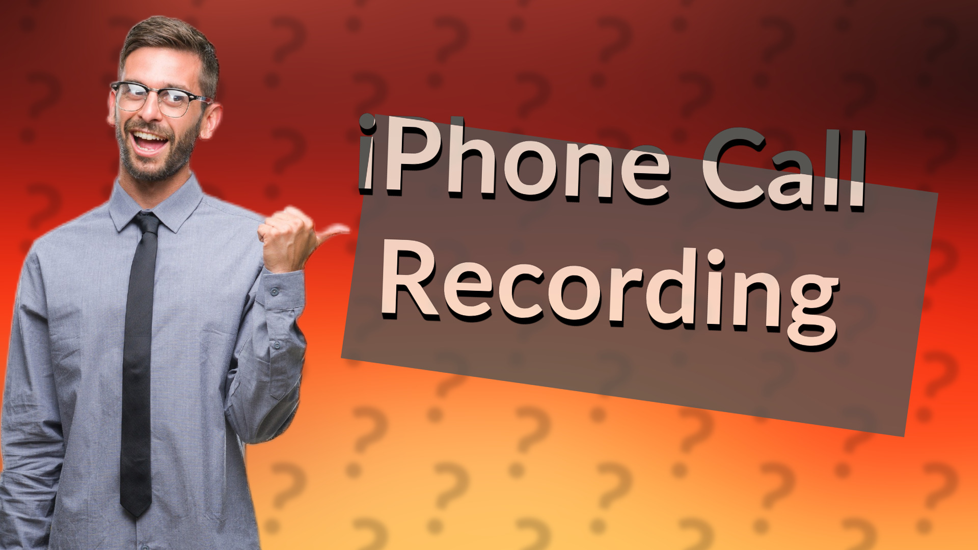 iPhone Call Recording