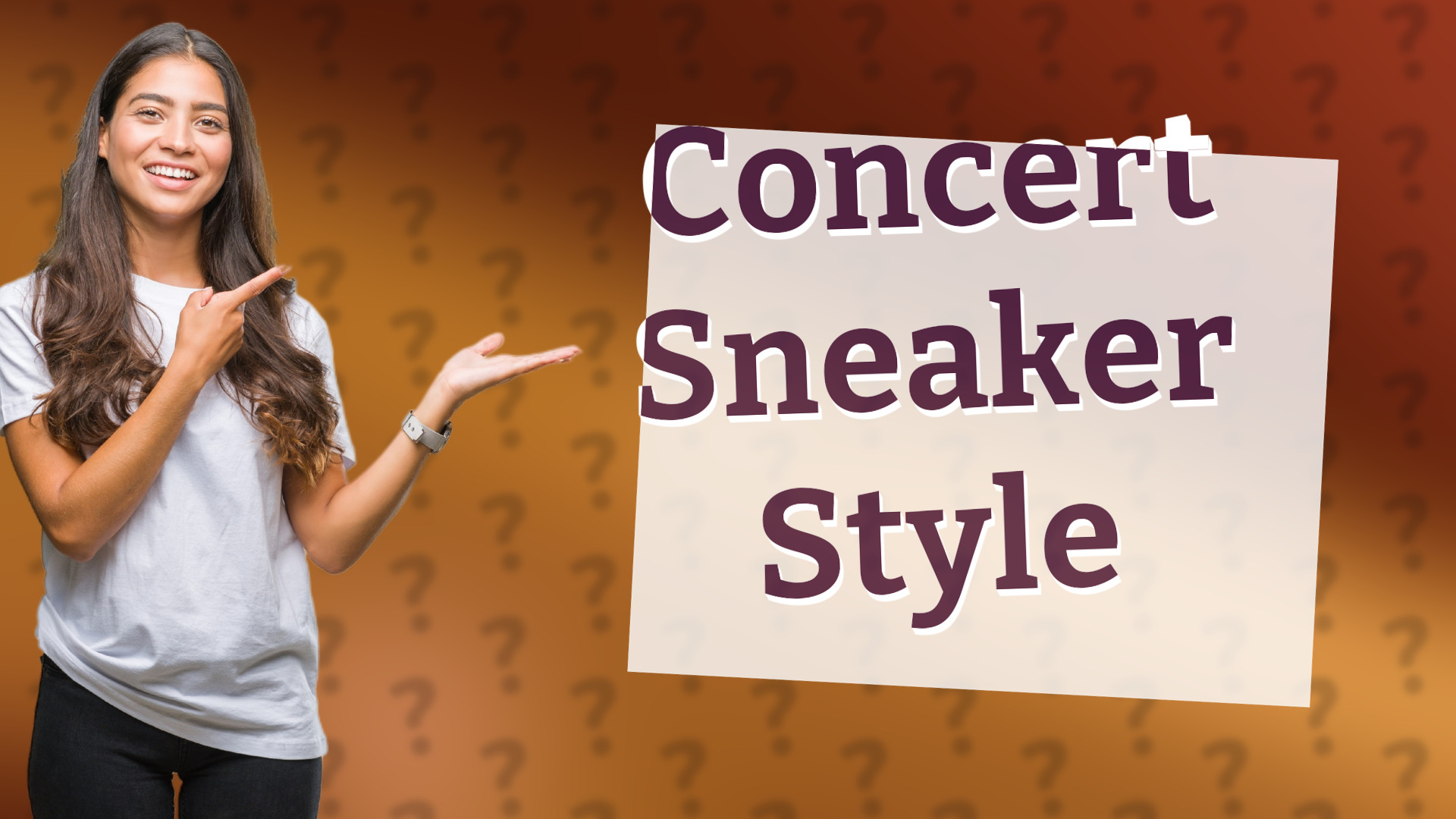 Concert Sneaker Style