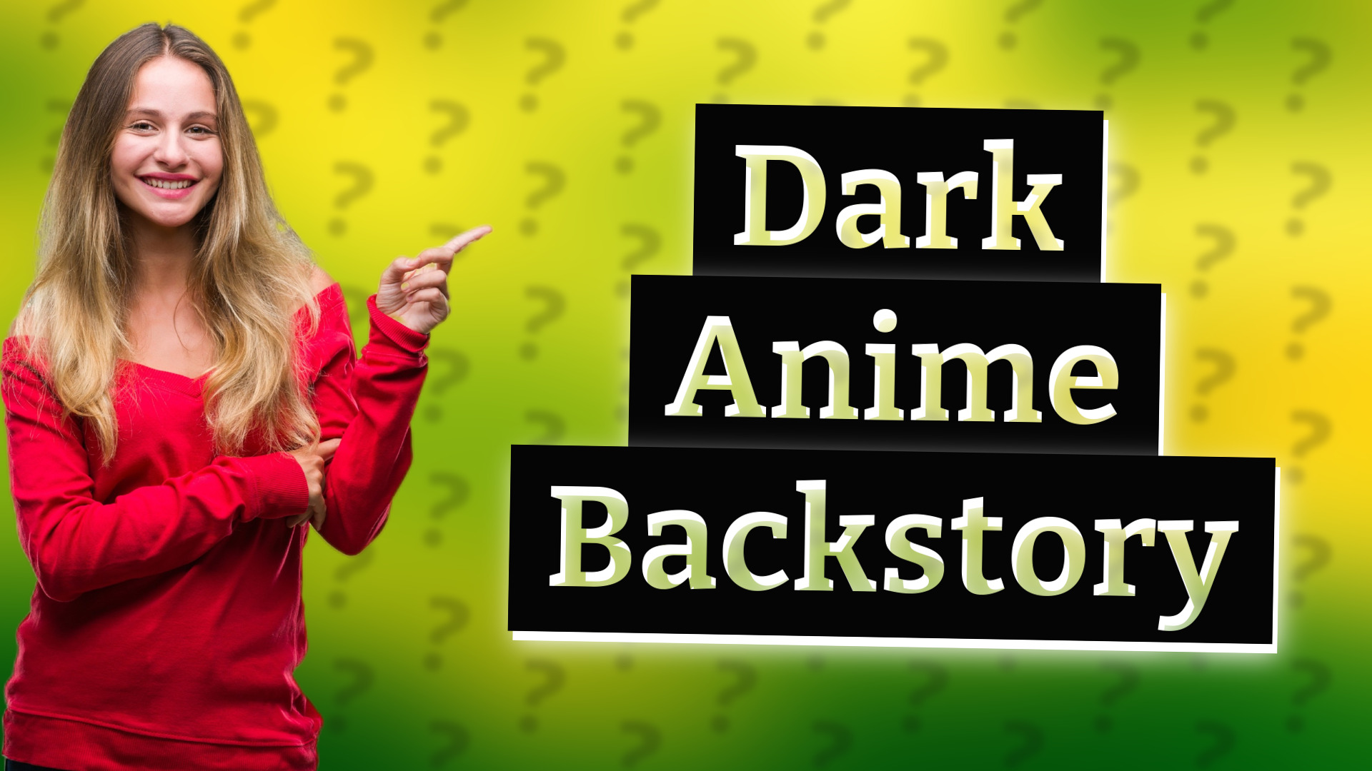 Dark Anime Backstory