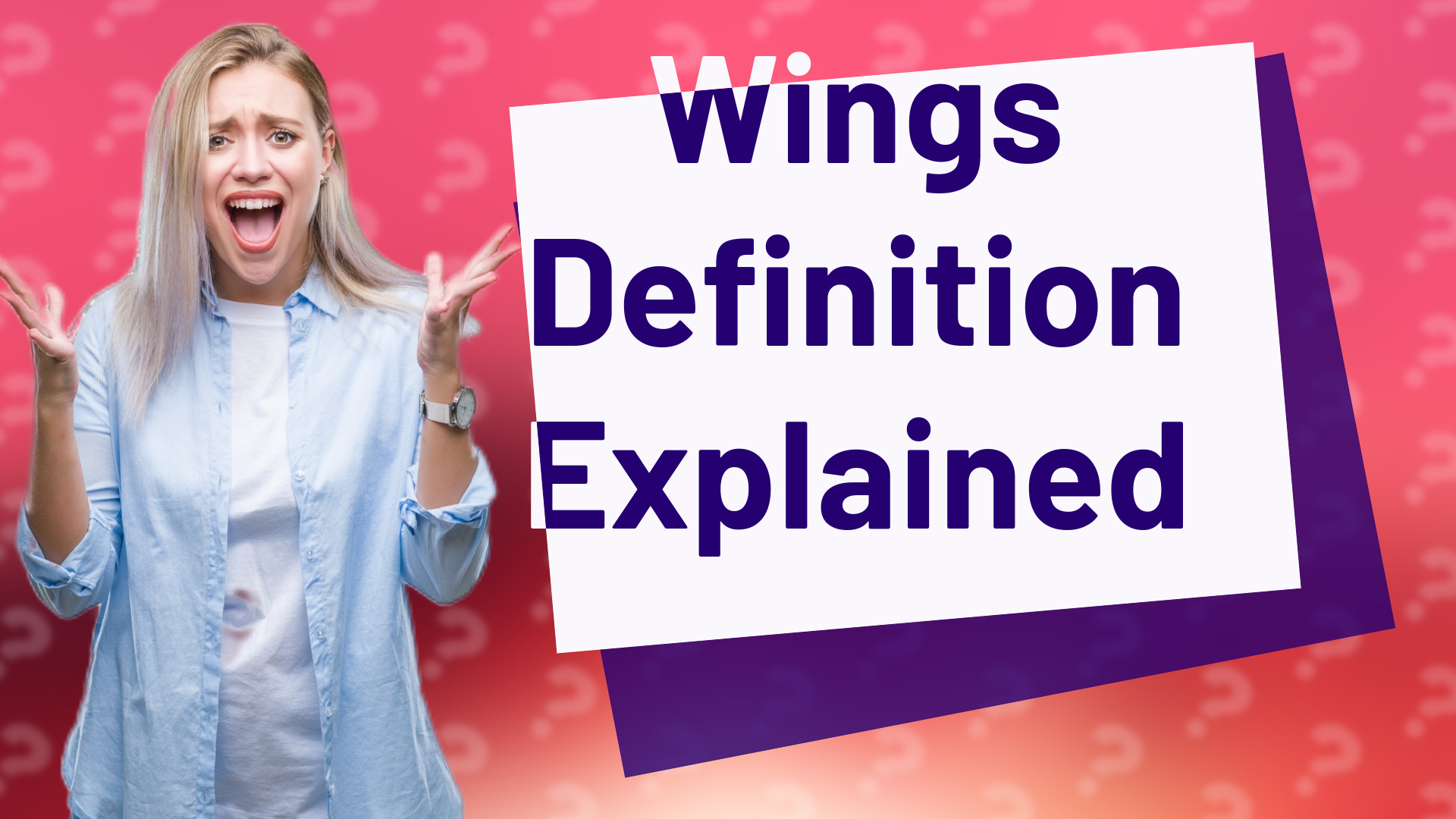 Wings Definition Explained