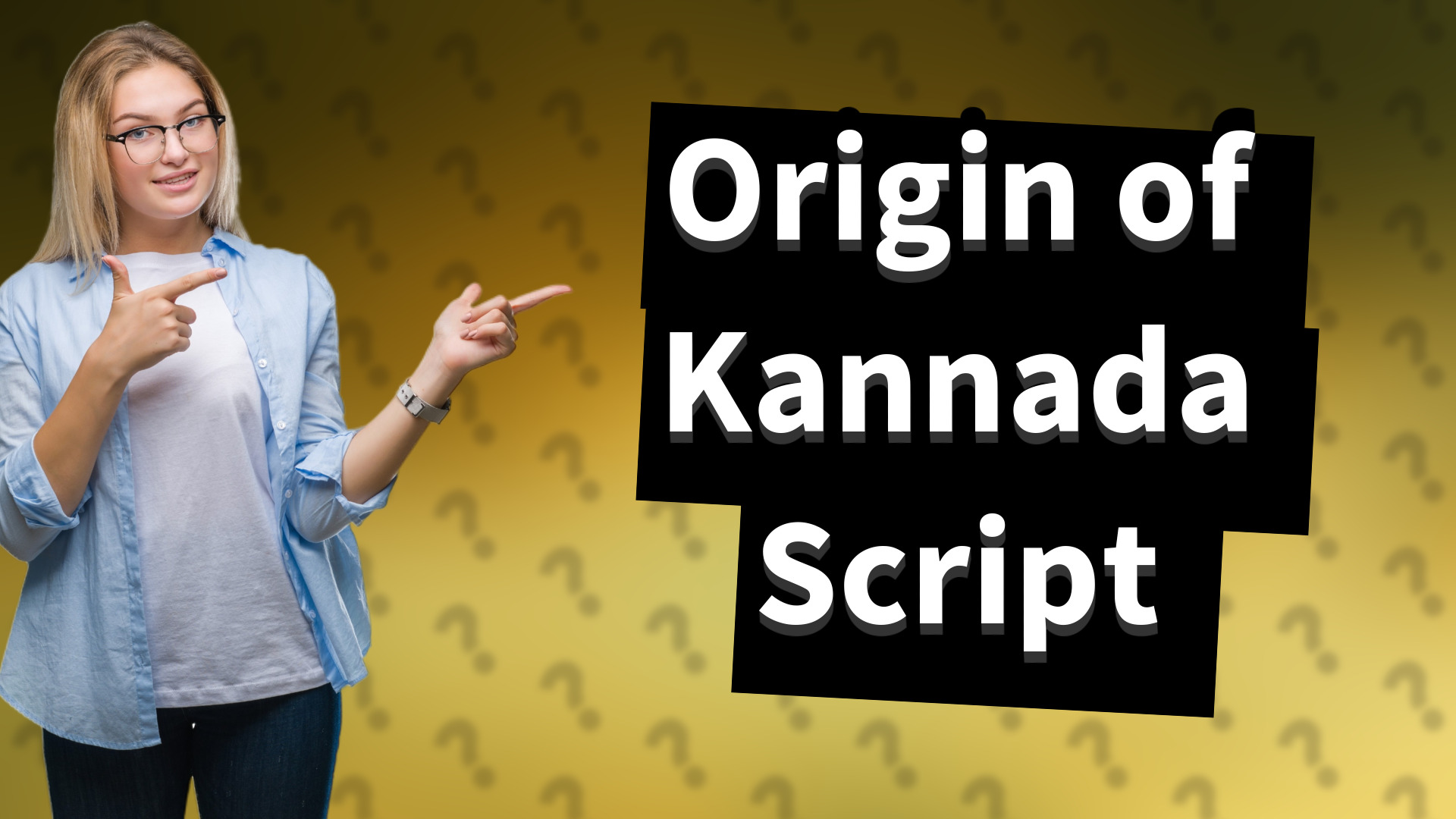Origin of Kannada Script
