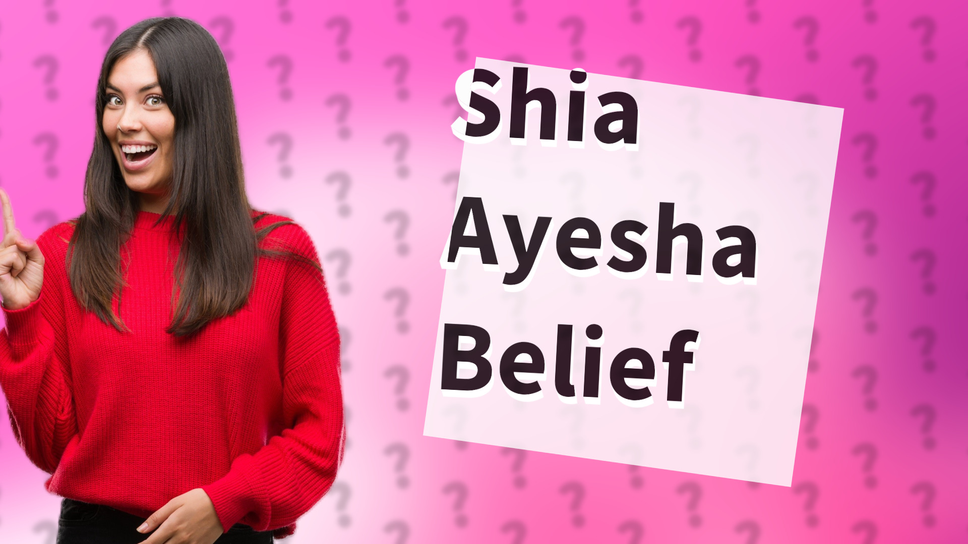 Shia Ayesha Belief
