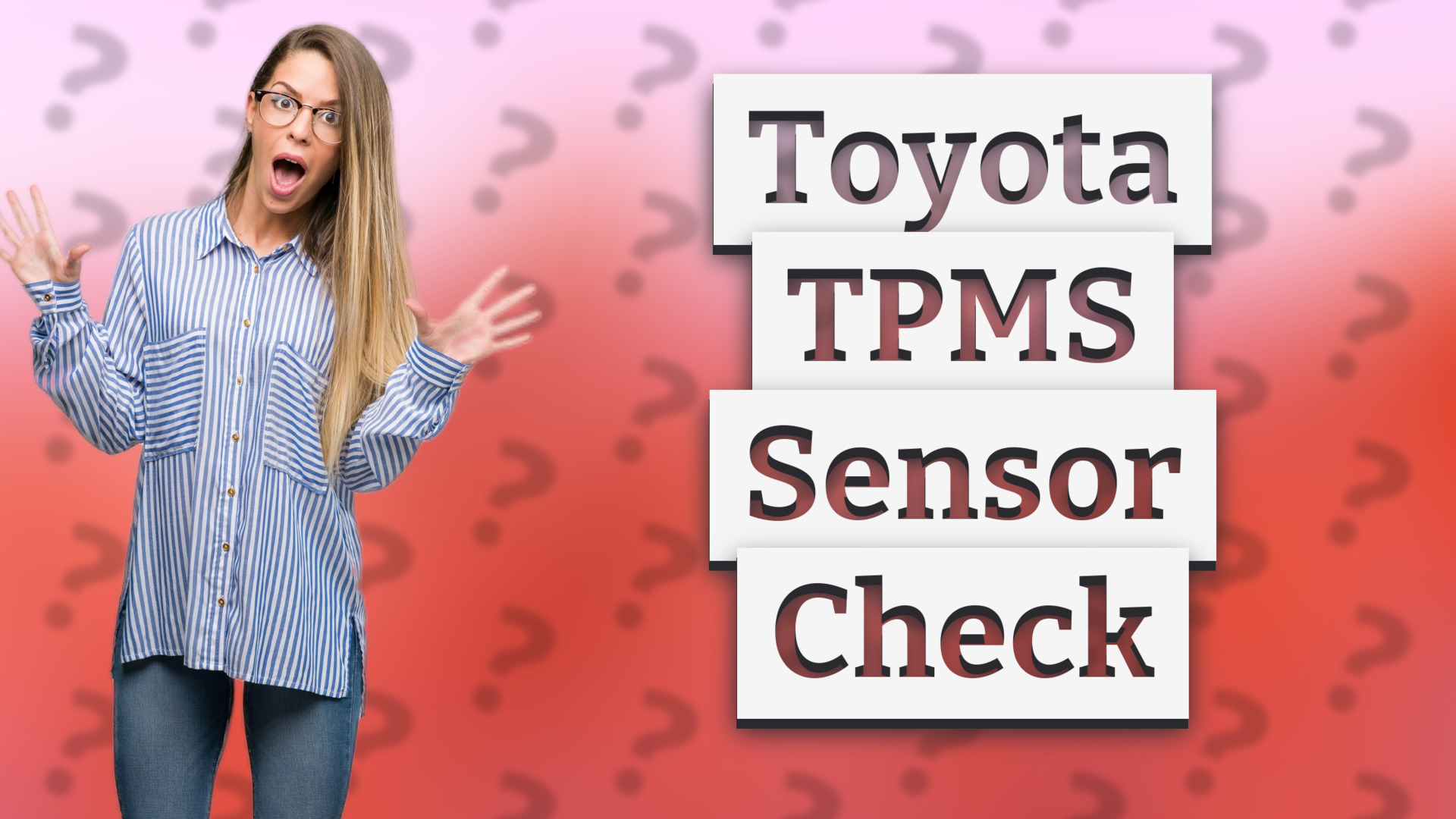 Toyota TPMS Sensor Check