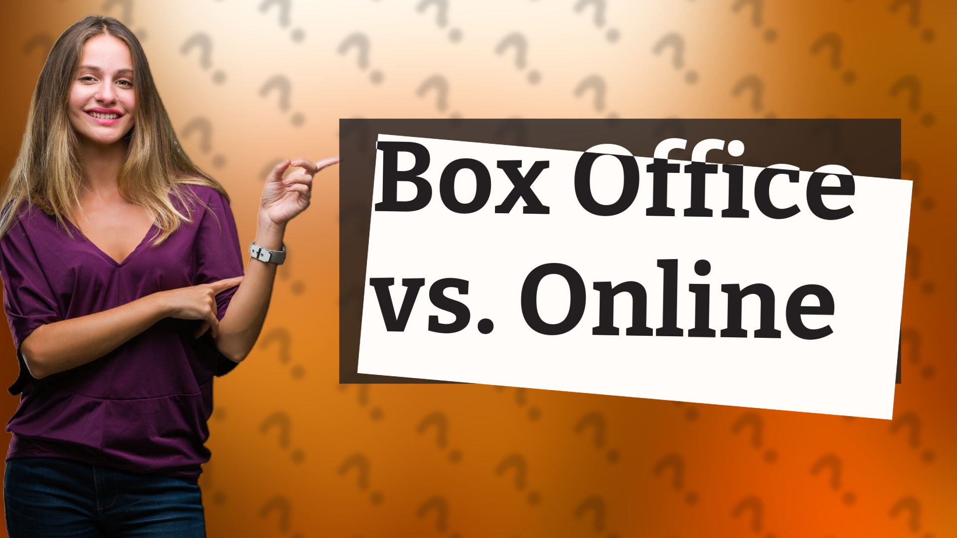 Box Office vs. Online
