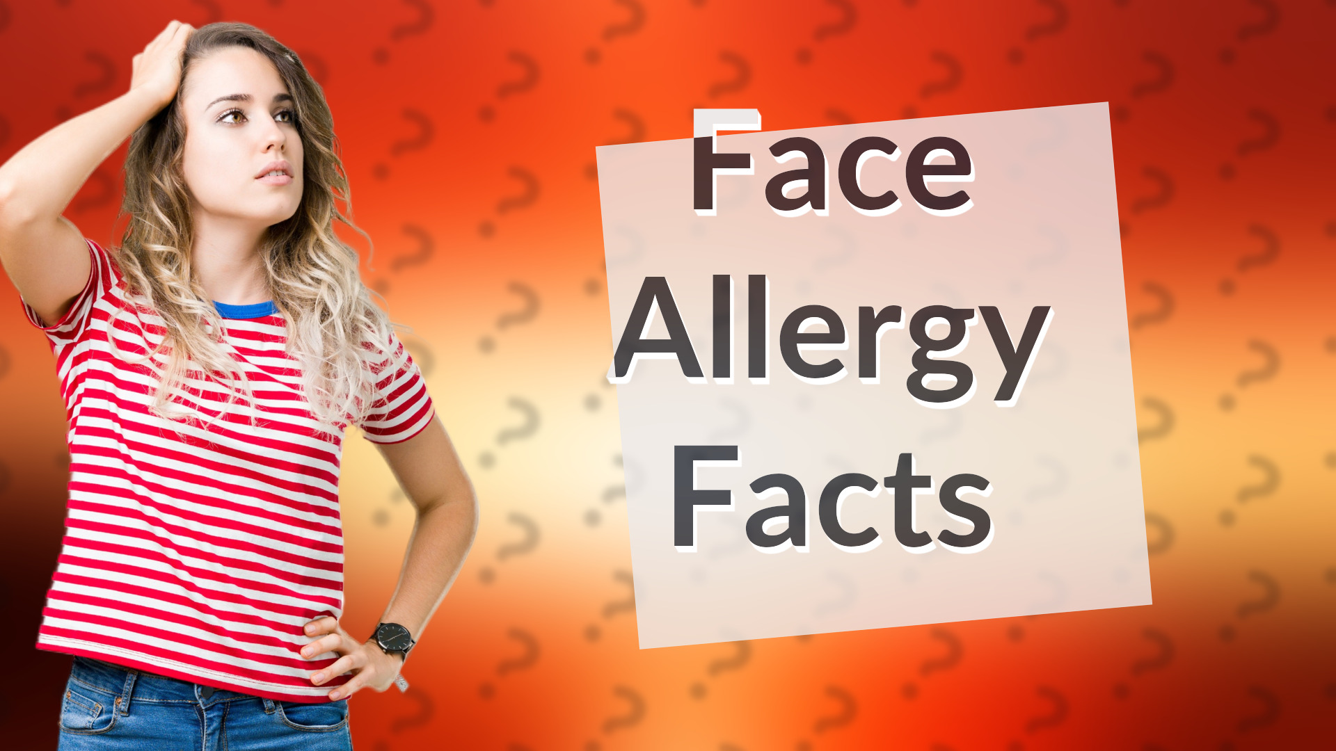 Face Allergy Facts