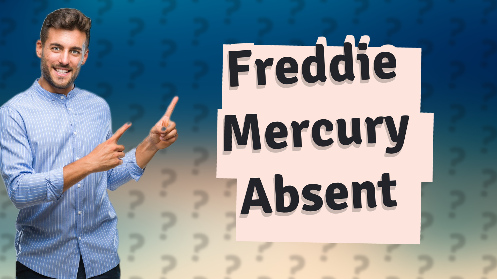 Freddie Mercury Absent