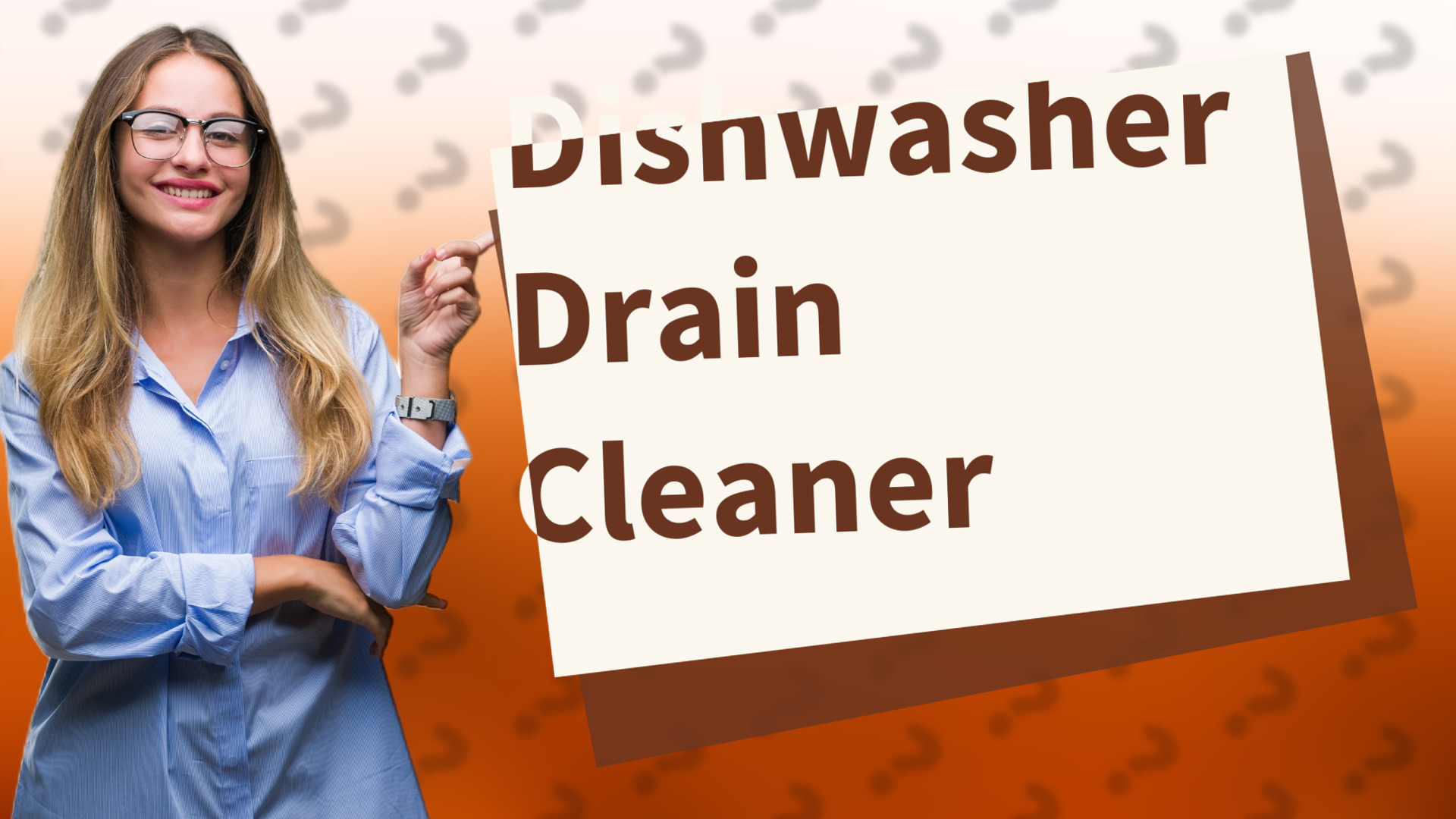 Dishwasher Drain Cleaner