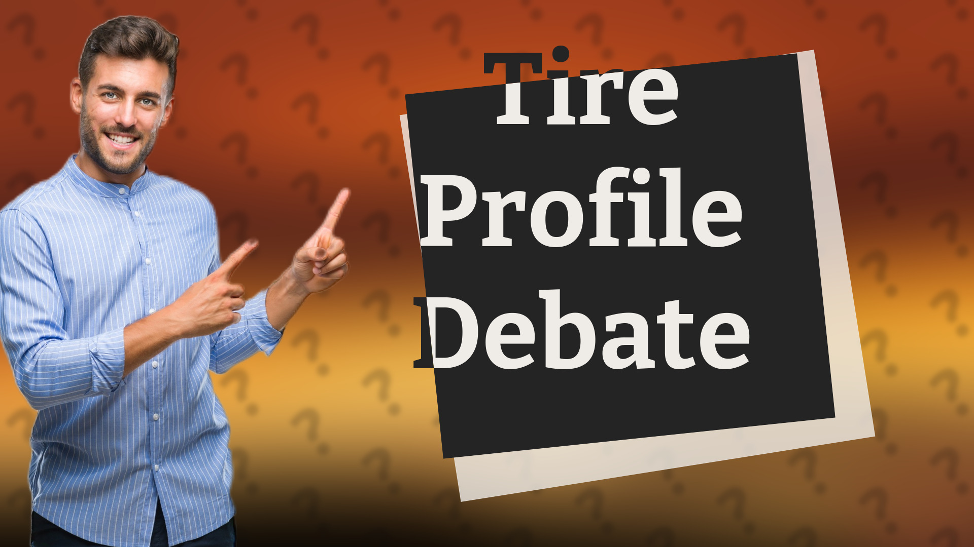 Tire Profile Debate