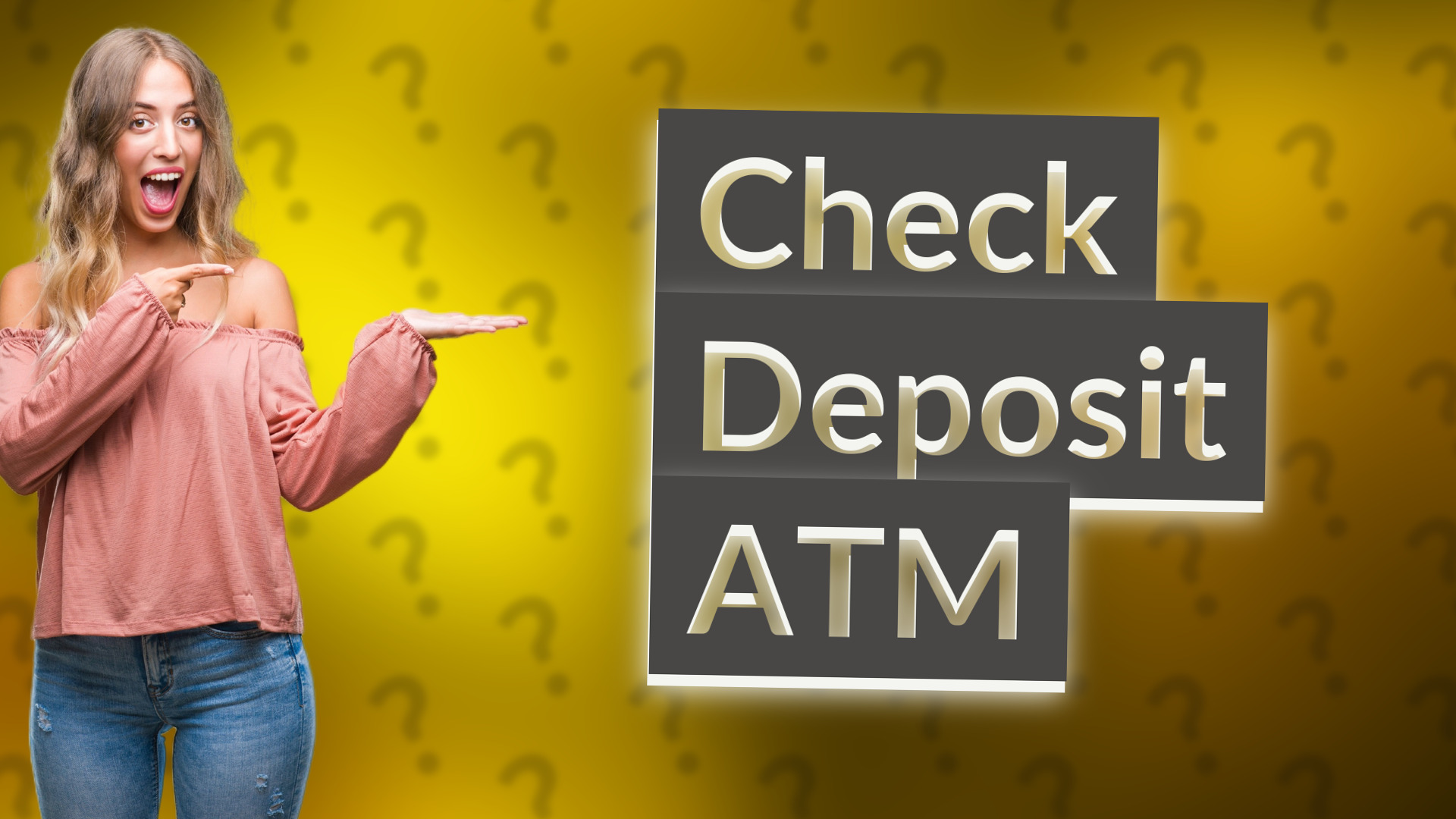 Check Deposit ATM