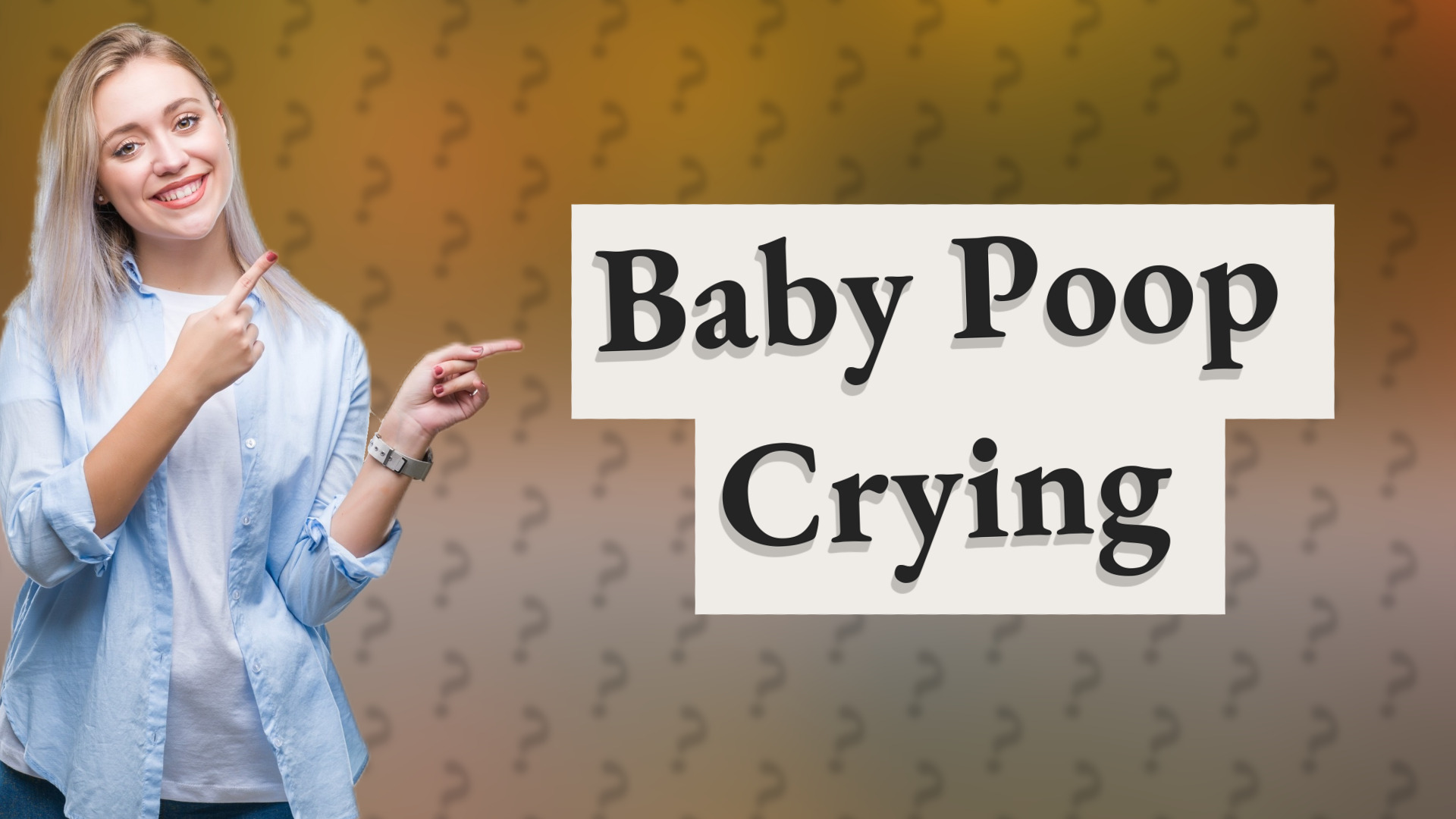 Baby Poop Crying