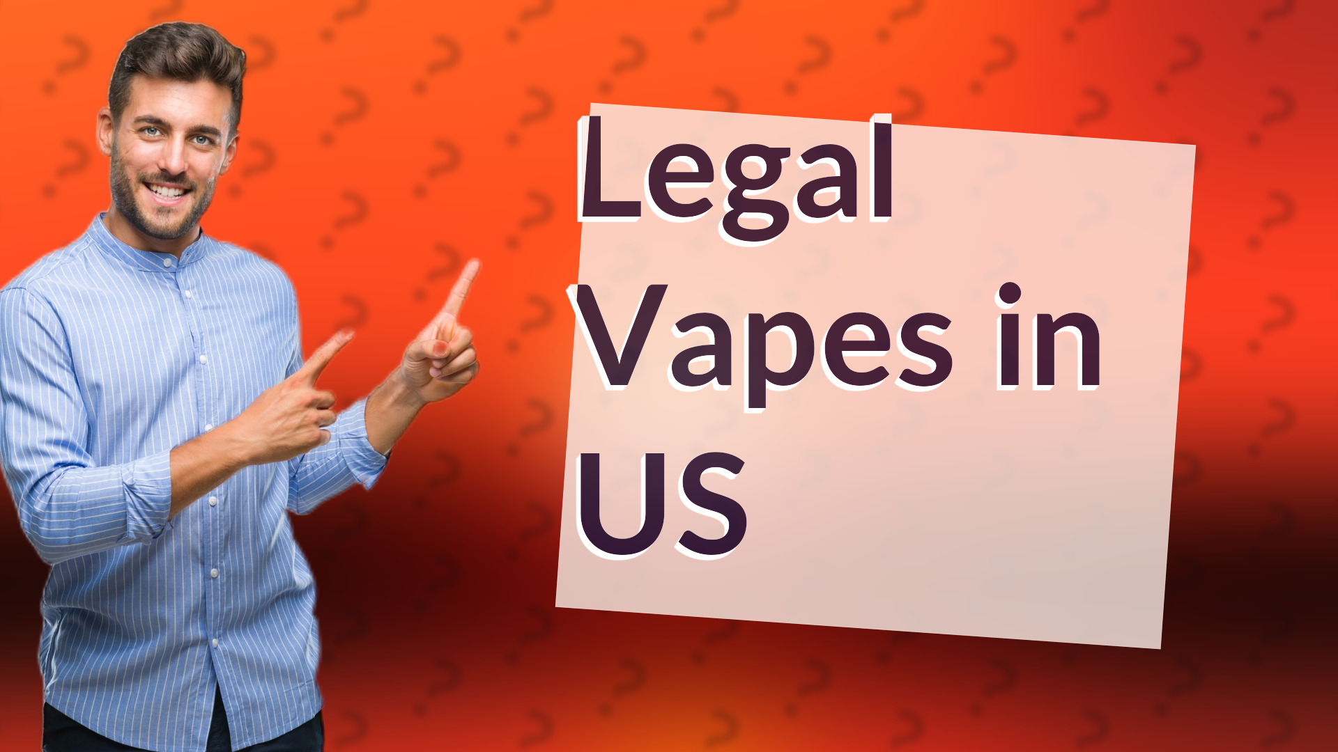Legal Vapes in US
