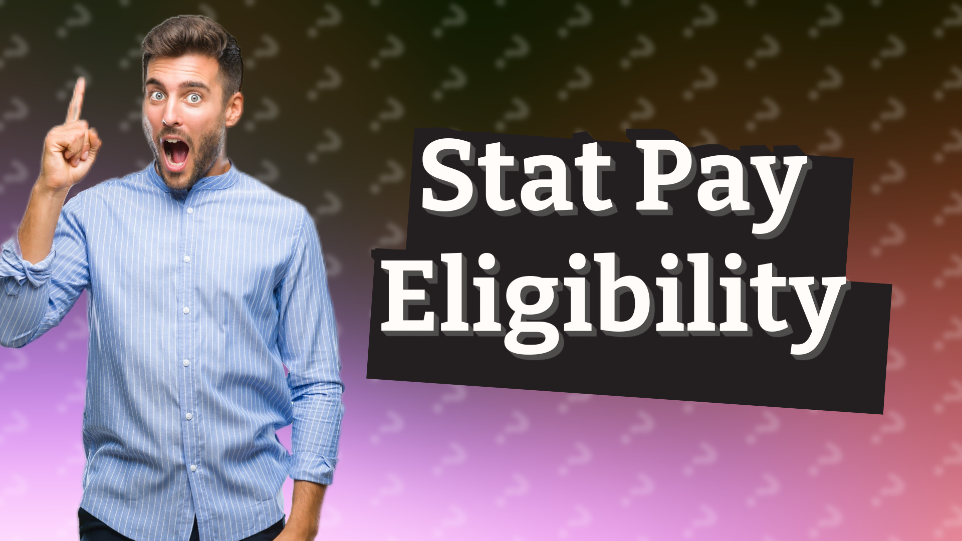 Stat Pay Eligibility