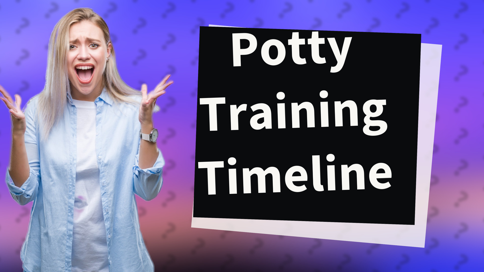 Potty Training Timeline