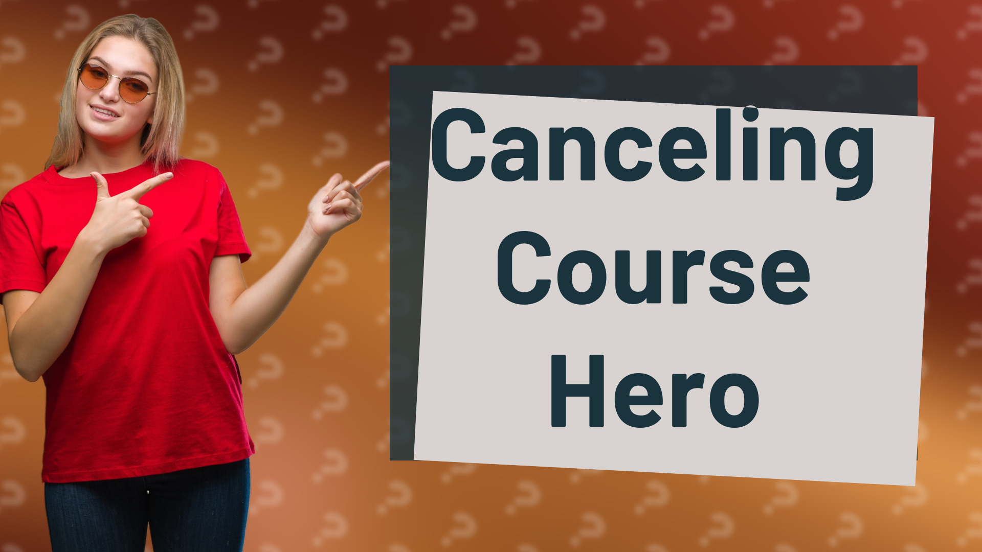 Canceling Course Hero