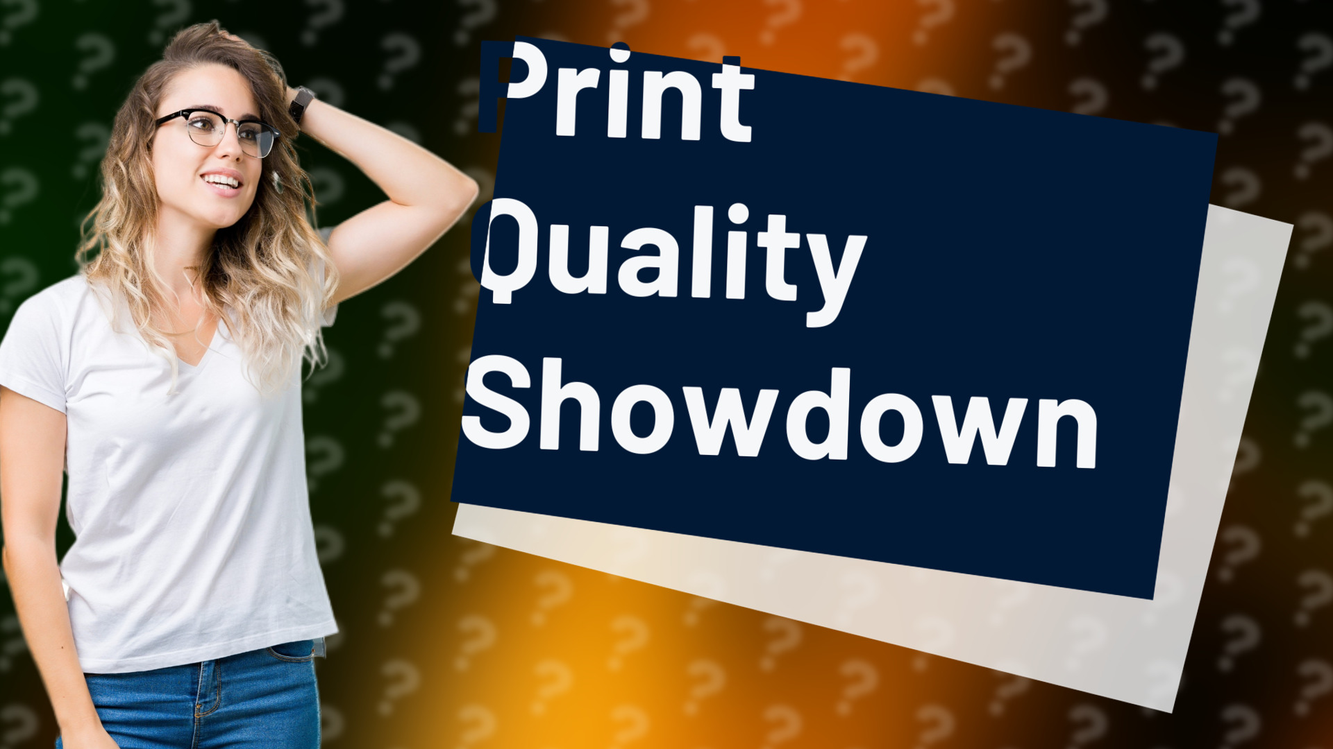 Print Quality Showdown