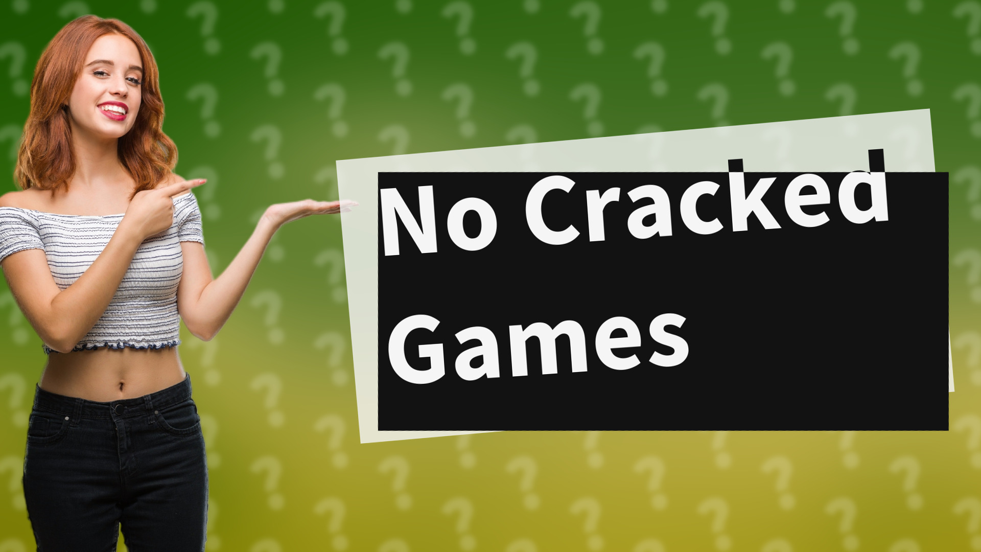 No Cracked Games