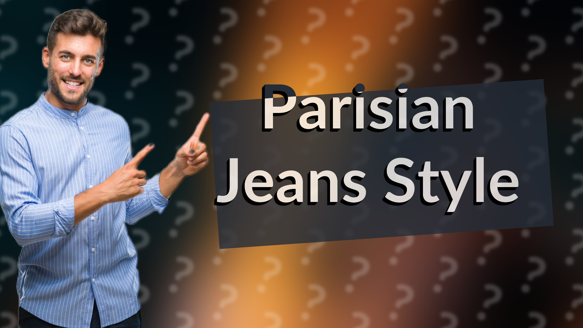 Parisian Jeans Style