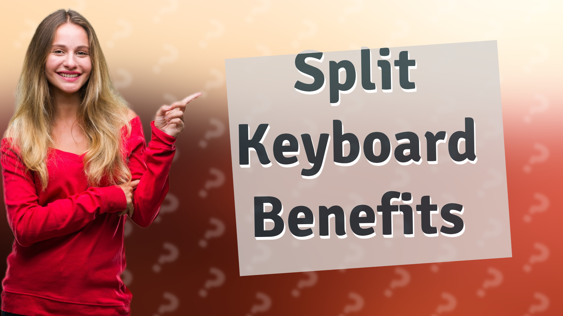 Split Keyboard Benefits